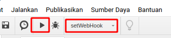 Run SetWebHook