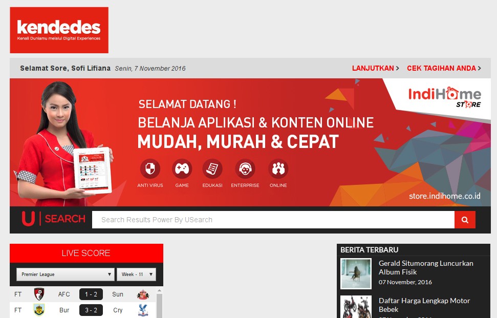 telkom inject kendedes