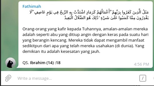 Telegram Bot Notifikasi