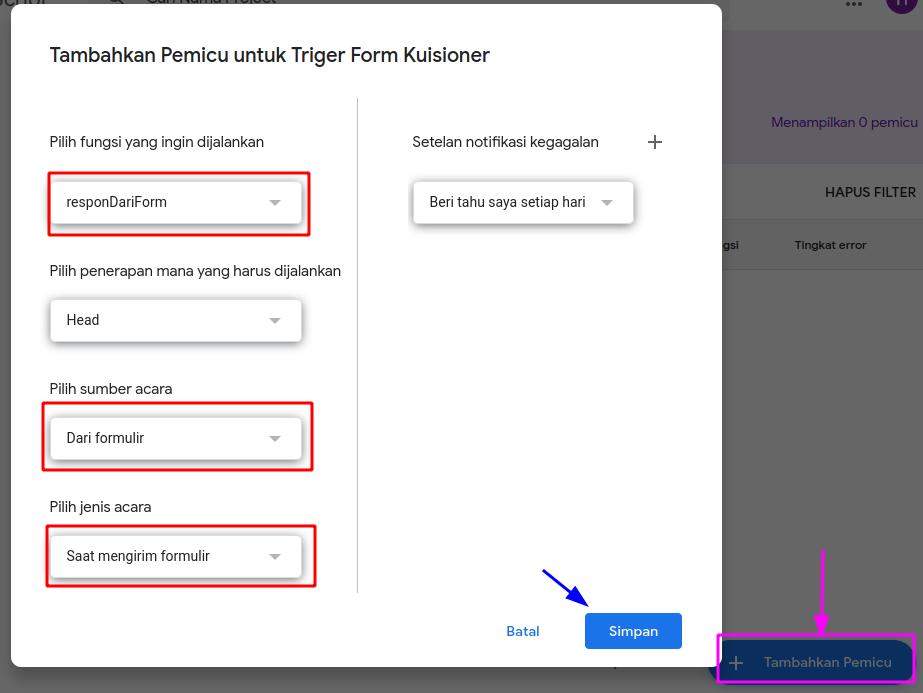 Pemicu Baru Pemicu Baru