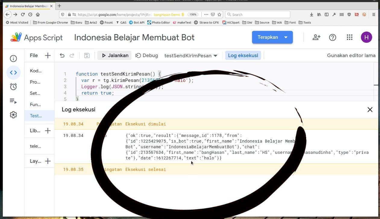 Test Fungsi Logger Log Test Fungsi Logger Log